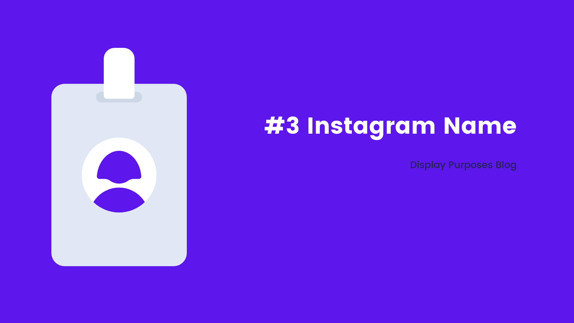 #3 Instagram Name Instagram Audit