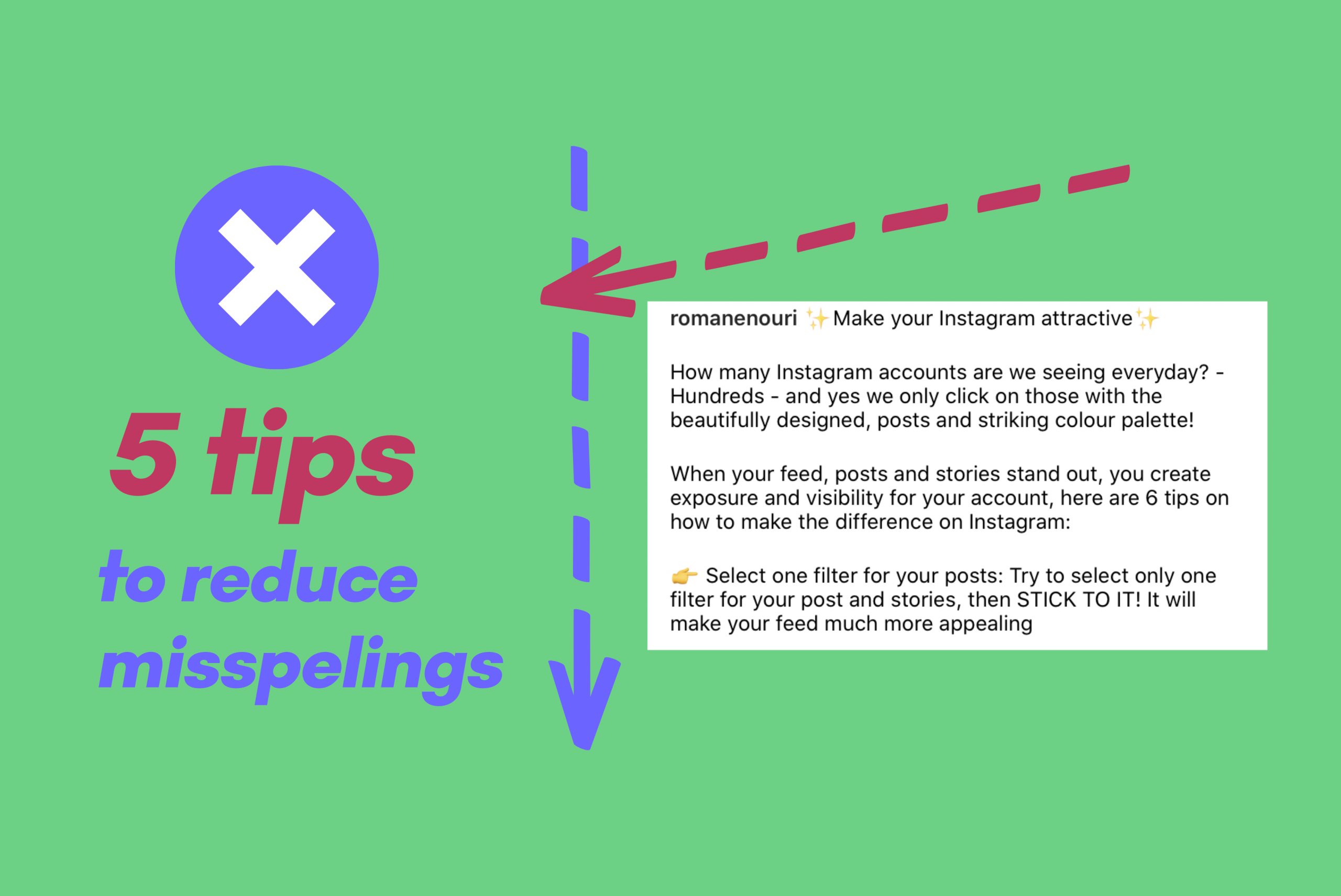 5 tips to reduce misspellings and make your captions easy to read ...