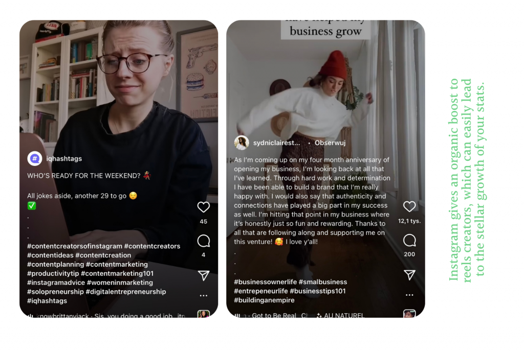 Are hashtags for reels important? Does adding them hurt or help your