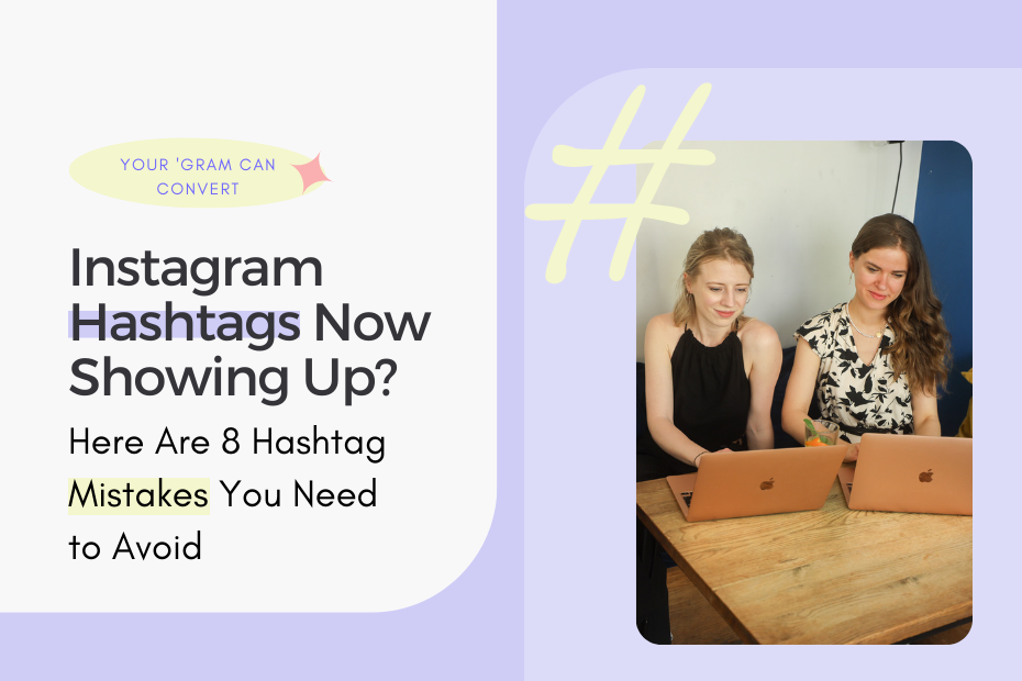 Why are my hashtags not showing up Instagram?