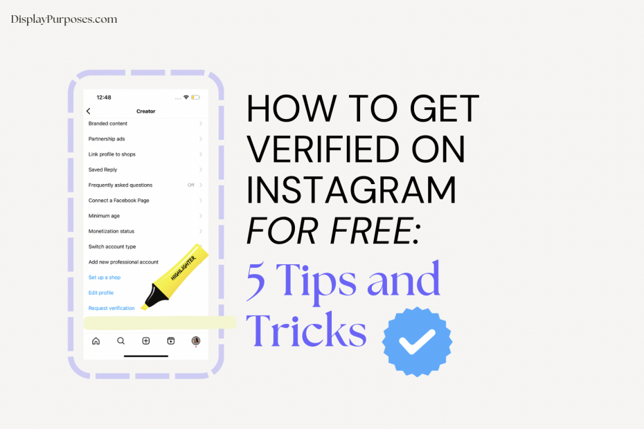 How to Get Verified on  in 2023